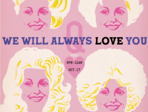 Flyer advertising a Fundraiser for Action Read in honour of Dolly Parton.